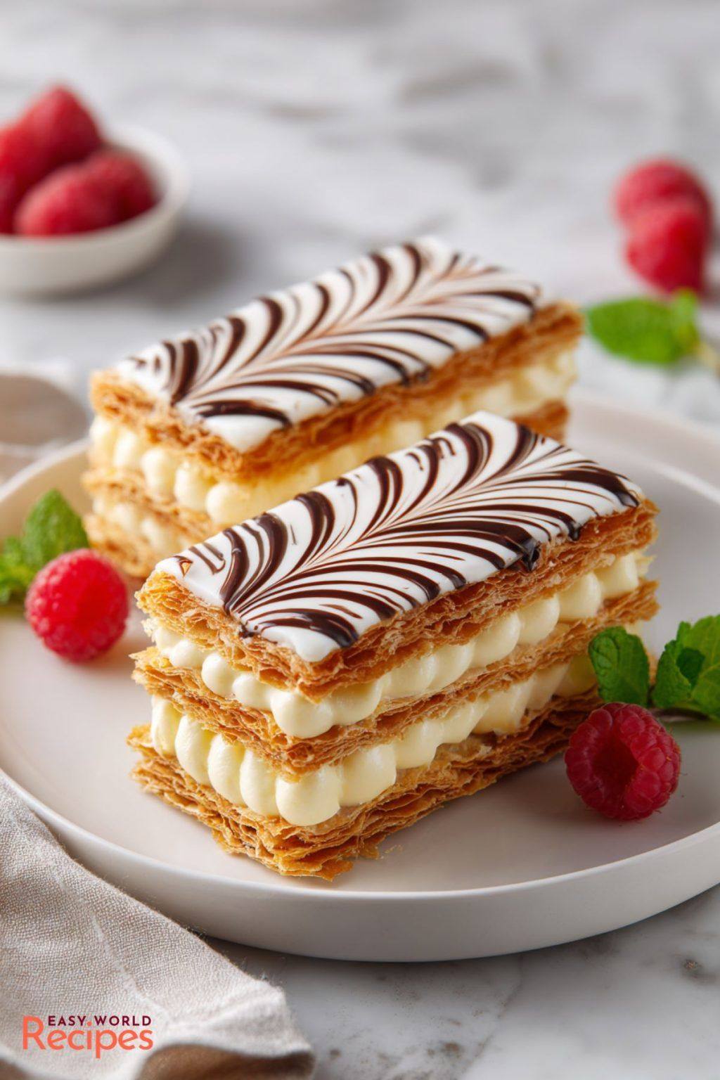 Mille feuille fait maison succulent