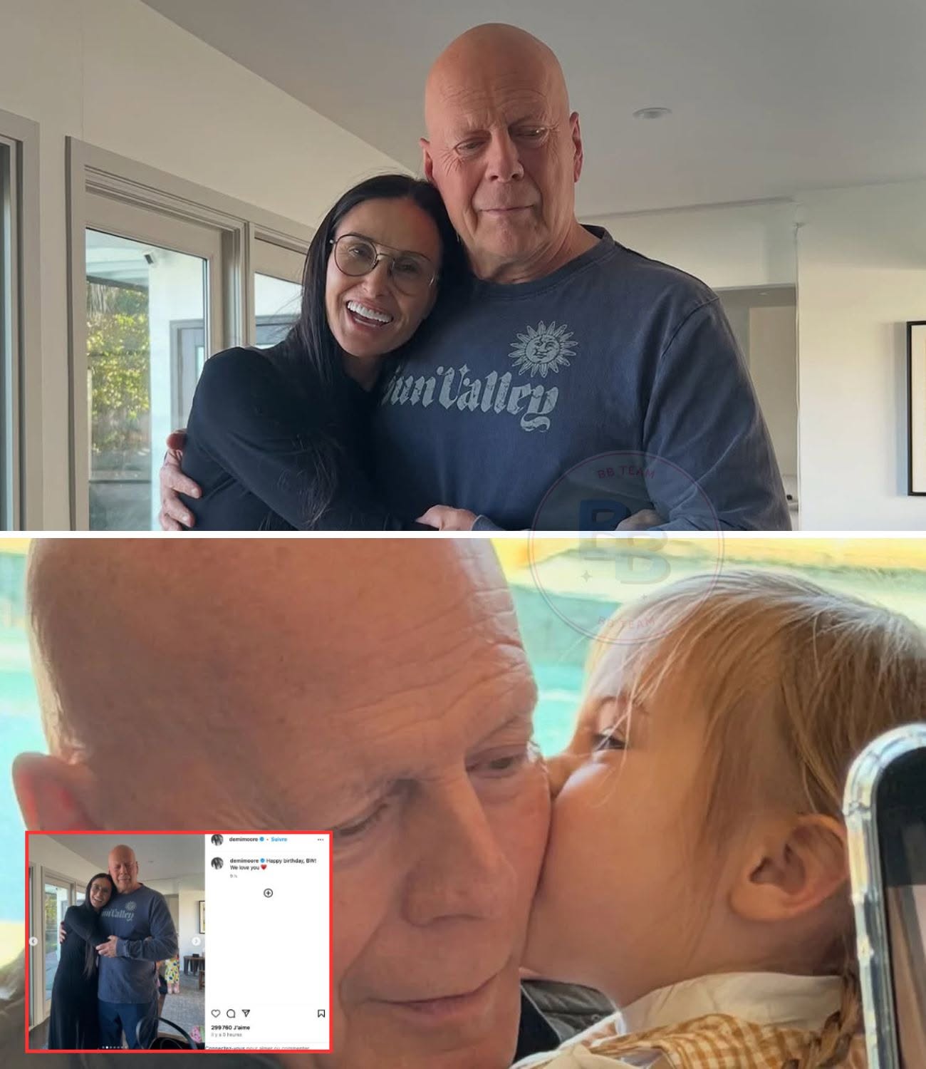 Le bel hommage de Demi Moore pour l’anniversaire de son ex-mari Bruce Willis