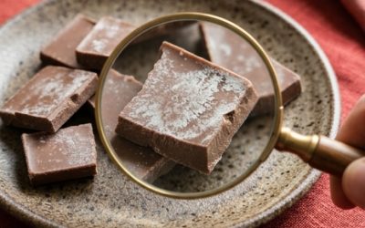 Est-il sans danger de manger du chocolat devenu blanc ?