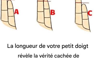 La longueur de votre petit doigt peut révéler des aspects insoupçonnés de votre personnalité.