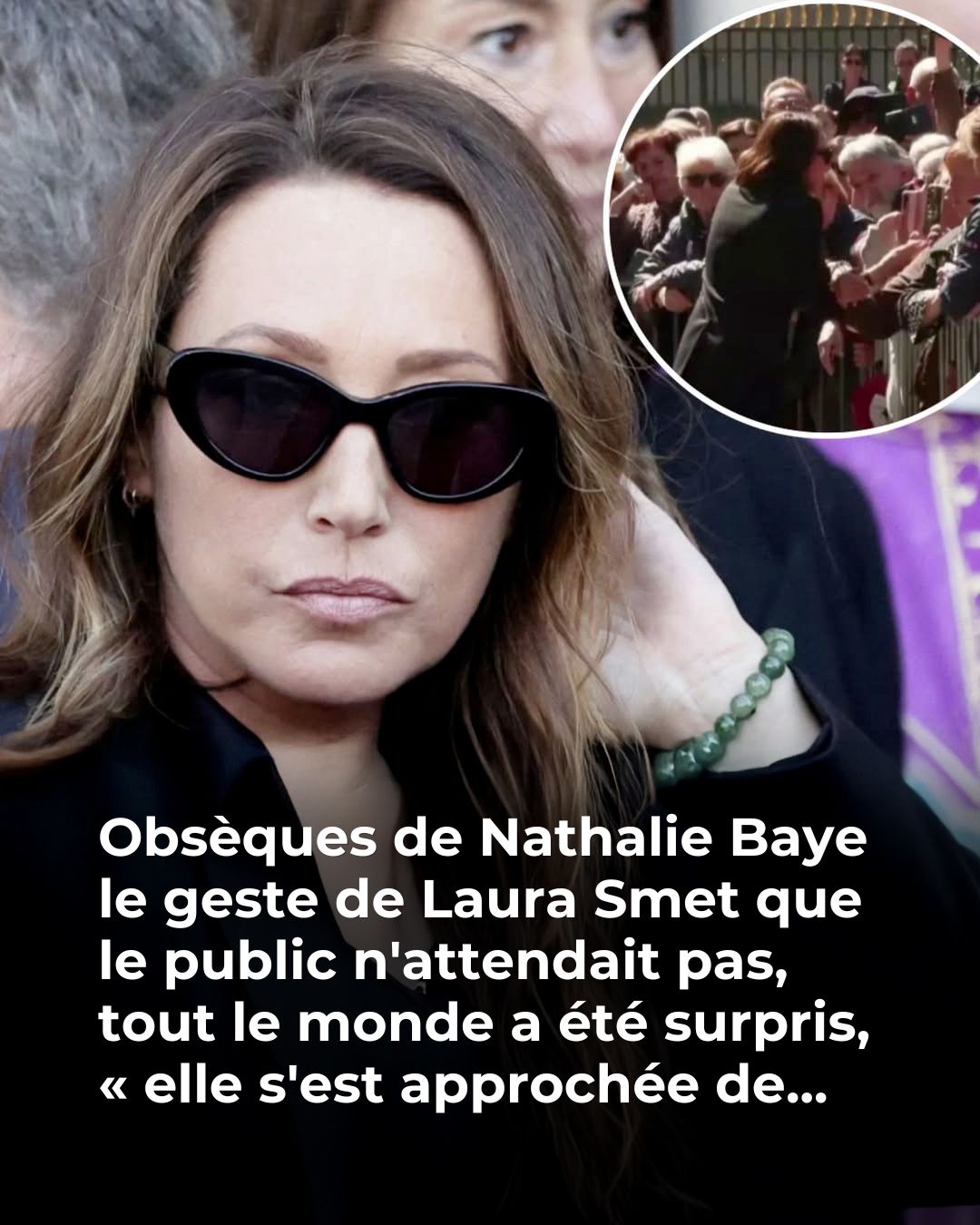 ⚫Obsèques de Nathalie Baye : un geste inattendu de Laura Smet fait réagir😱 😳👇Voir plus