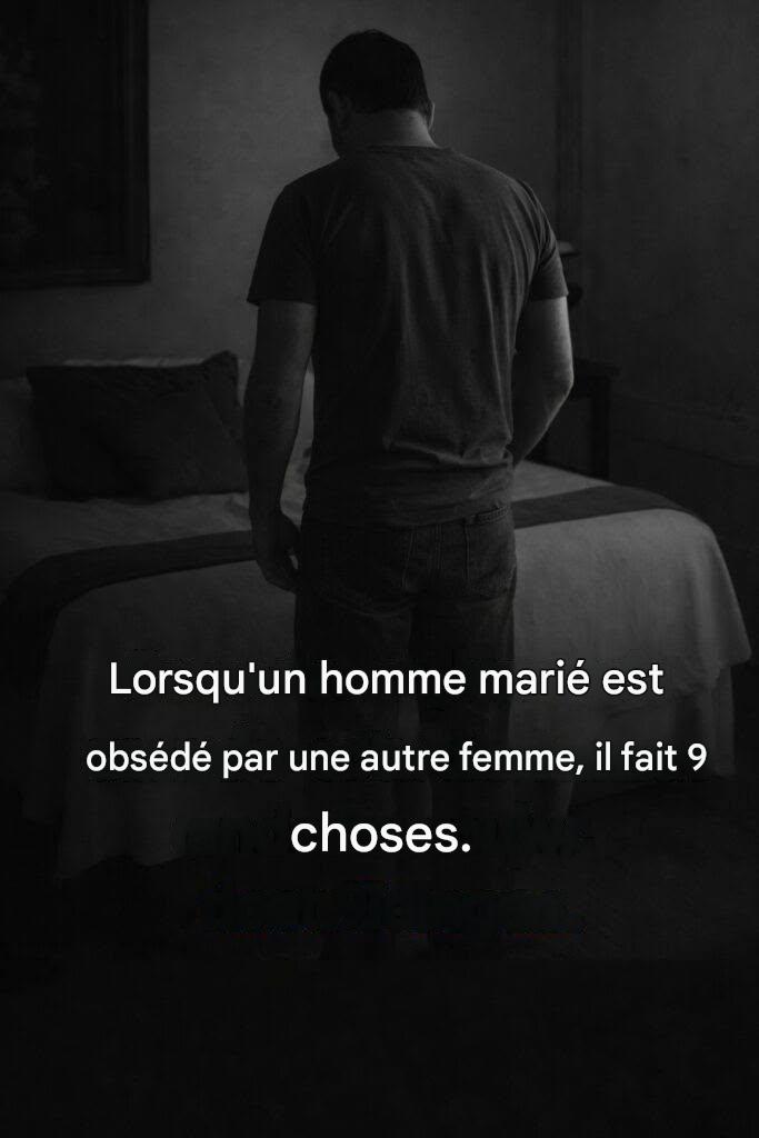 Lorsqu’un homme marié se sent attiré par une autre femme, il fait ces 9 choses.