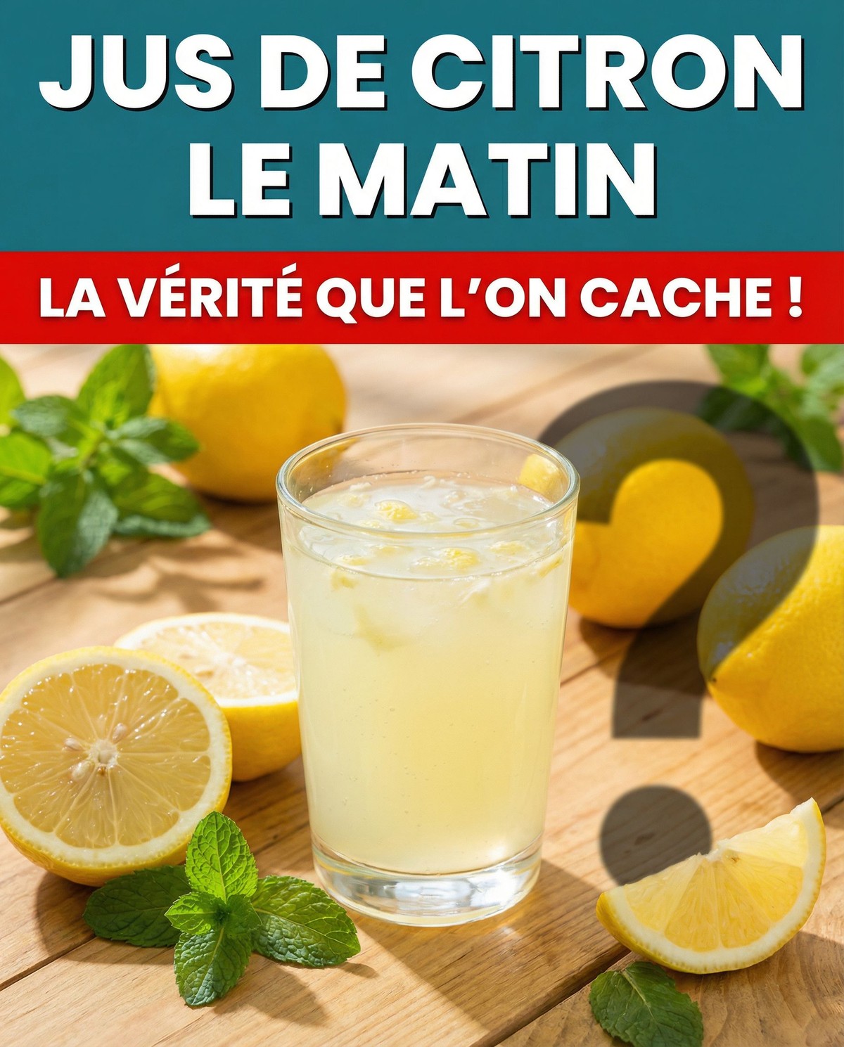 Le jus de citron le matin | Ce dont personne ne parle !