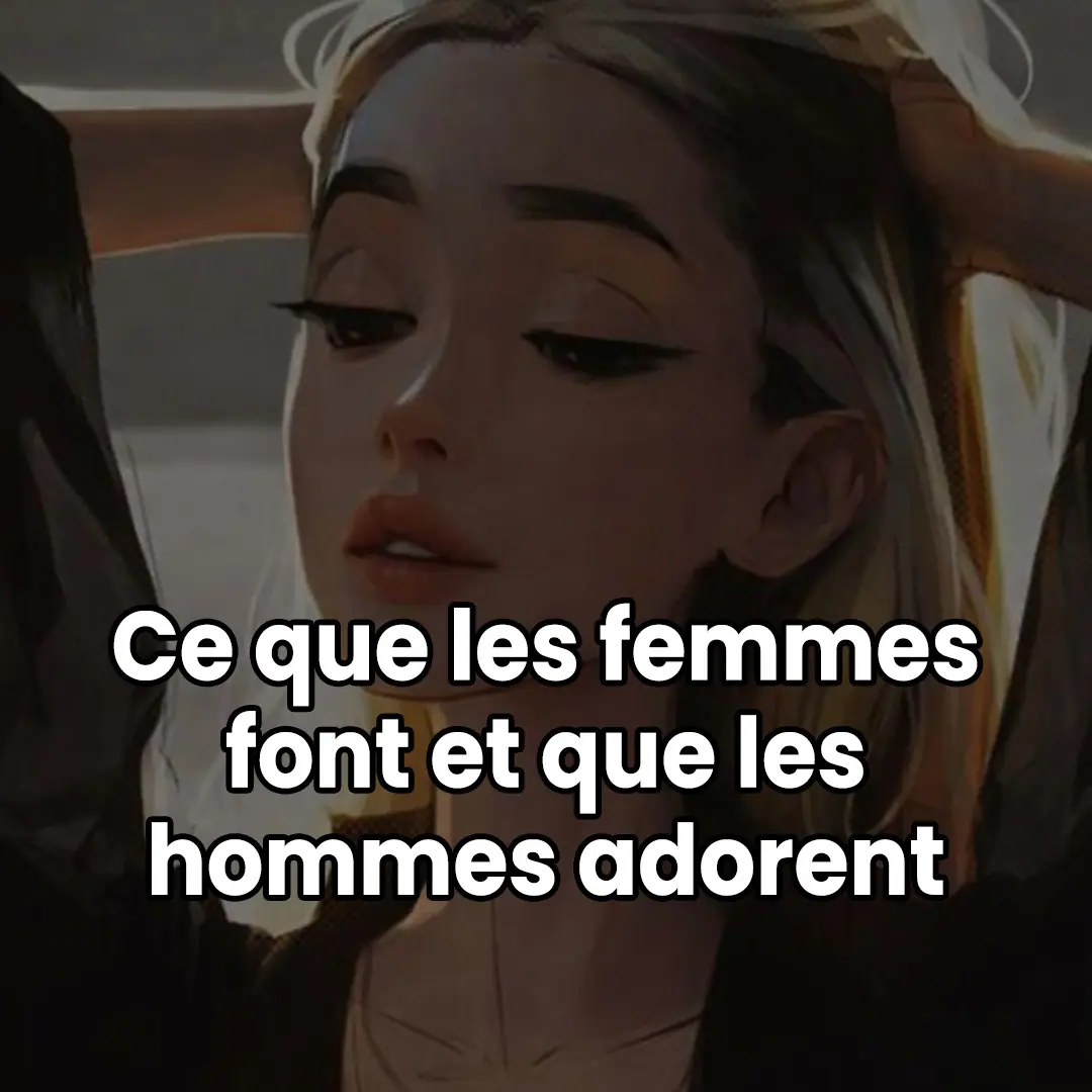 7 choses qu’un homme aime chez une femme. Voir le lien