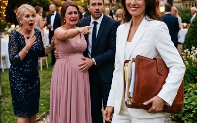 Mon mari a organisé une fête clandestine pour son assistante enceinte après avoir dérobé l’intégralité de ma société, d’une valeur de 50 millions de dollars. « Elle a déjà signé les papiers », a-t-il lancé à sa mère avec un sourire narquois. « Demain, elle sera à genoux devant moi. » Derrière la porte, je n’ai pas pleuré. Je n’ai pas crié. Je suis simplement retournée discrètement à ma voiture et j’ai passé trois coups de fil. Ils pensaient m’avoir enterrée vivante… sans se douter qu’ils venaient de me donner les moyens de creuser leur propre tombe.