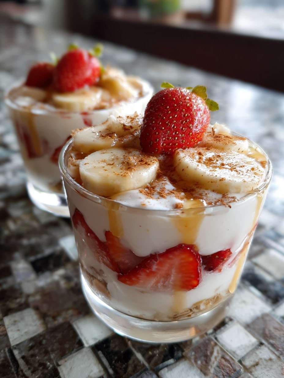 Dessert froid à base d’avoine et de yaourt — 5 minutes et sans four !