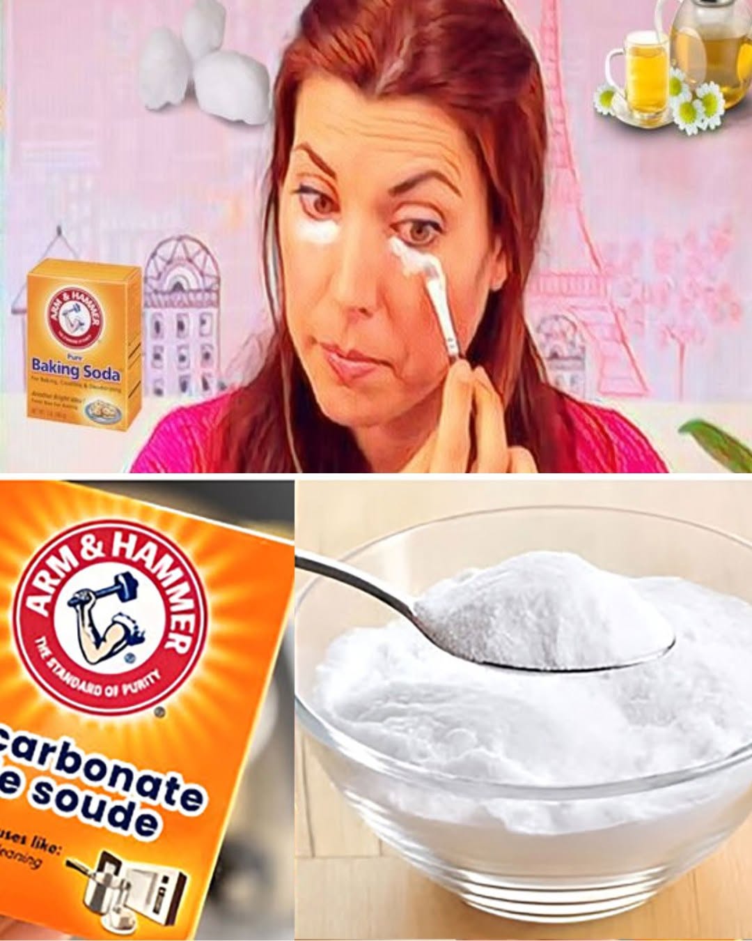 Notez ceci : Le bicarbonate de soude pour éliminer les taches et les rides , Voici comment l’utiliser
