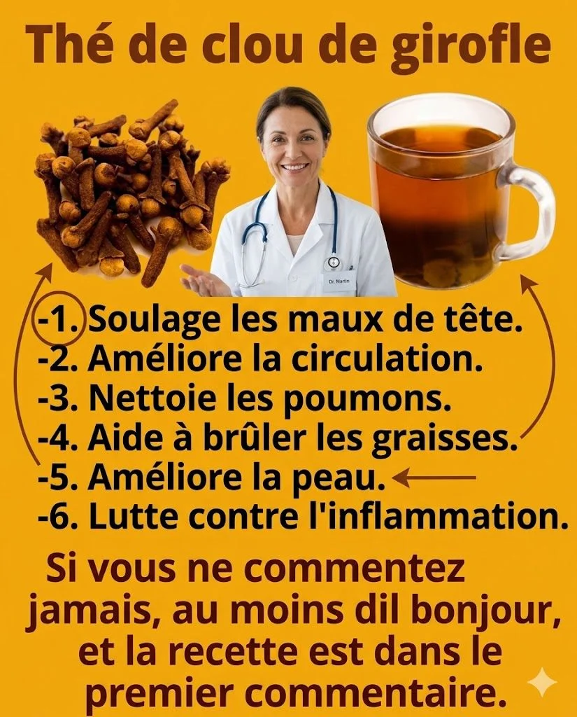 🌿 Le clou de girofle : un puissant ingrédient naturel aux multiples bienfaits pour votre santé