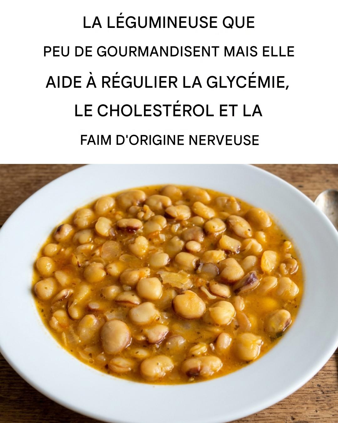 Cette légumineuse presque oubliée aide à réguler la glycémie, le cholestérol et la faim nerveuse.