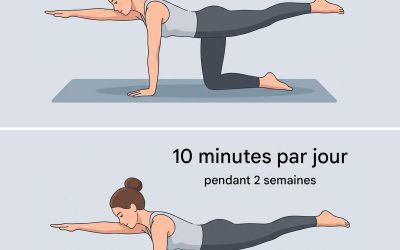 Un exercice quotidien de 10 minutes pour éliminer la graisse du ventre, du dos et de la taille