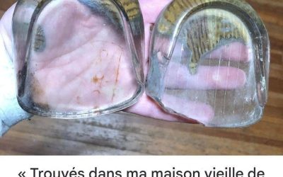 « Trouvé dans ma maison de plus de 150 ans. Une idée de ce que c’est ? C’est en verre et plutôt lourd. » via Ellyn Davis Consultez les commentaires pour la réponse