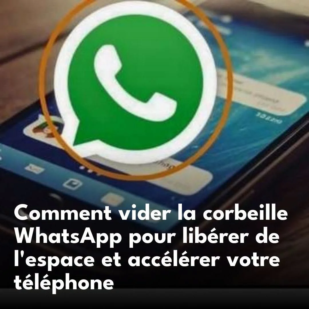 Votre téléphone rame ? La solution pour WhatsApp ici 👇Voir plus