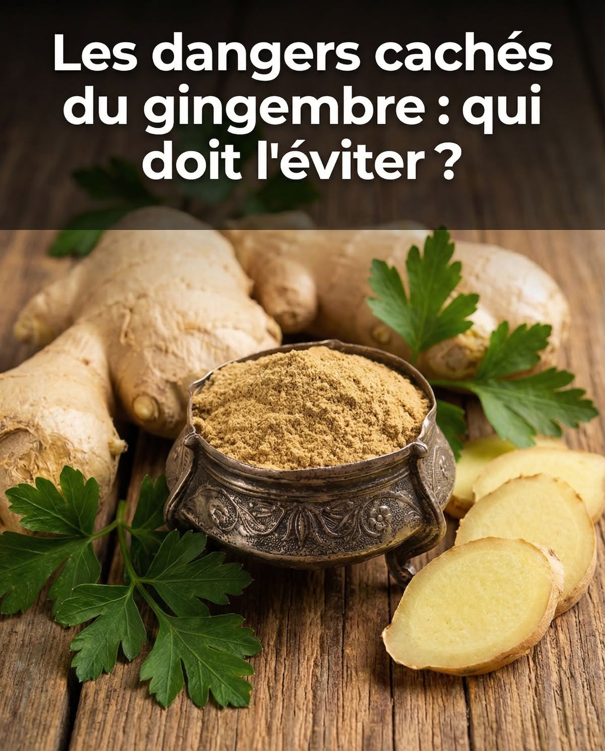 Les effets secondaires du gingembre et qui ne doit pas en consommer ?