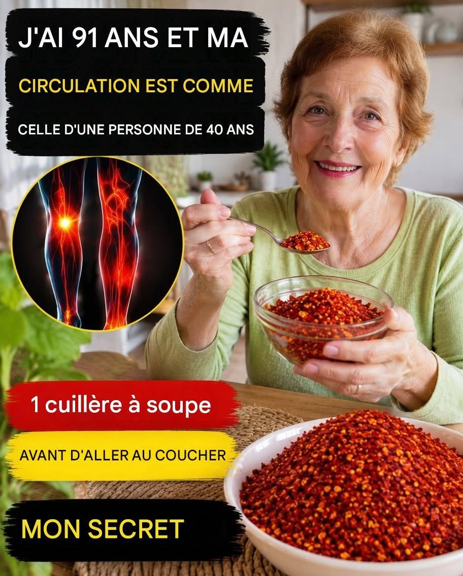 Découvrez une habitude simple à prendre le soir qui peut contribuer à améliorer la circulation sanguine dans vos jambes et vos pieds avec l’âge.