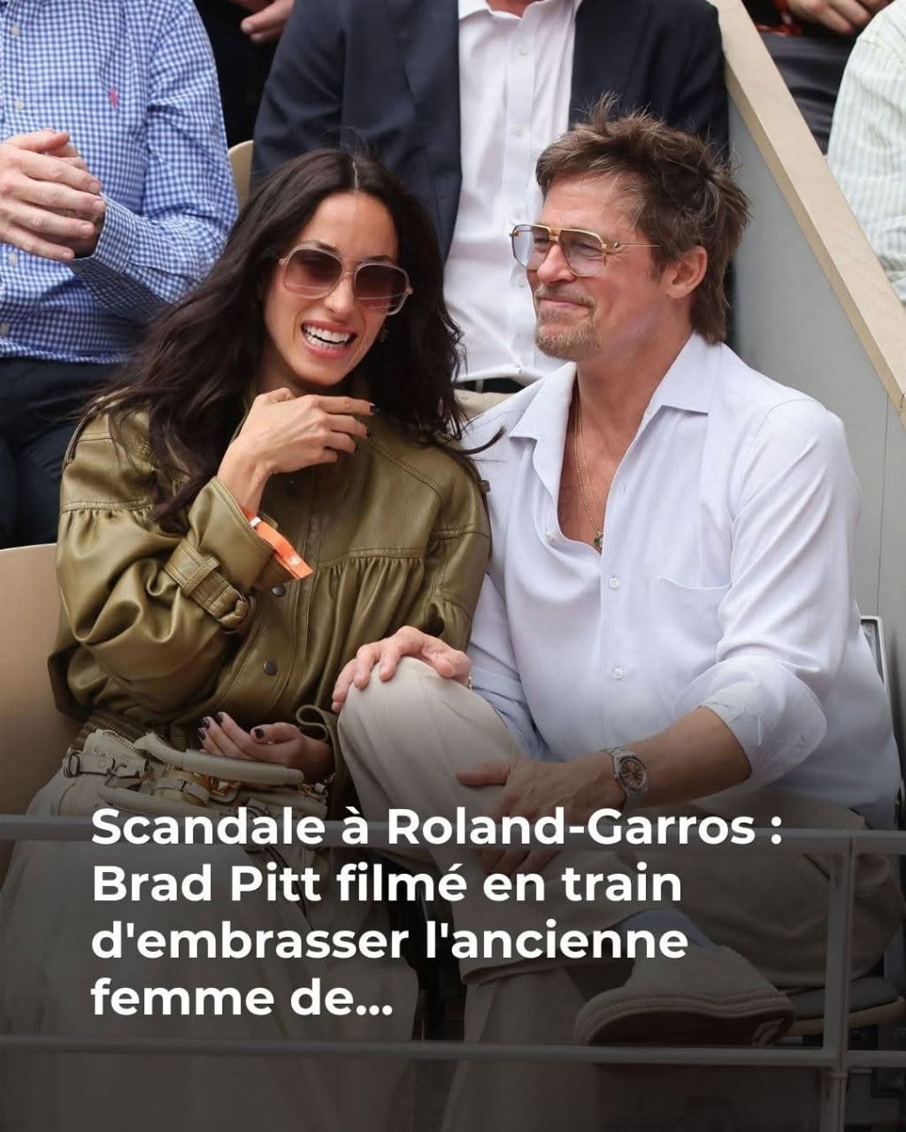 Les internautes pensent avoir reconnu la femme aux côtés de Brad Pitt, “c’est l’ancienne femme de…😱 😳 👇Voir plus