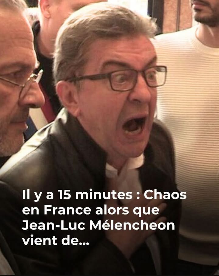 “Taisez-vous !” : Jean-Luc Mélenchon en colère, un journaliste reçoit une pluie d’insultes