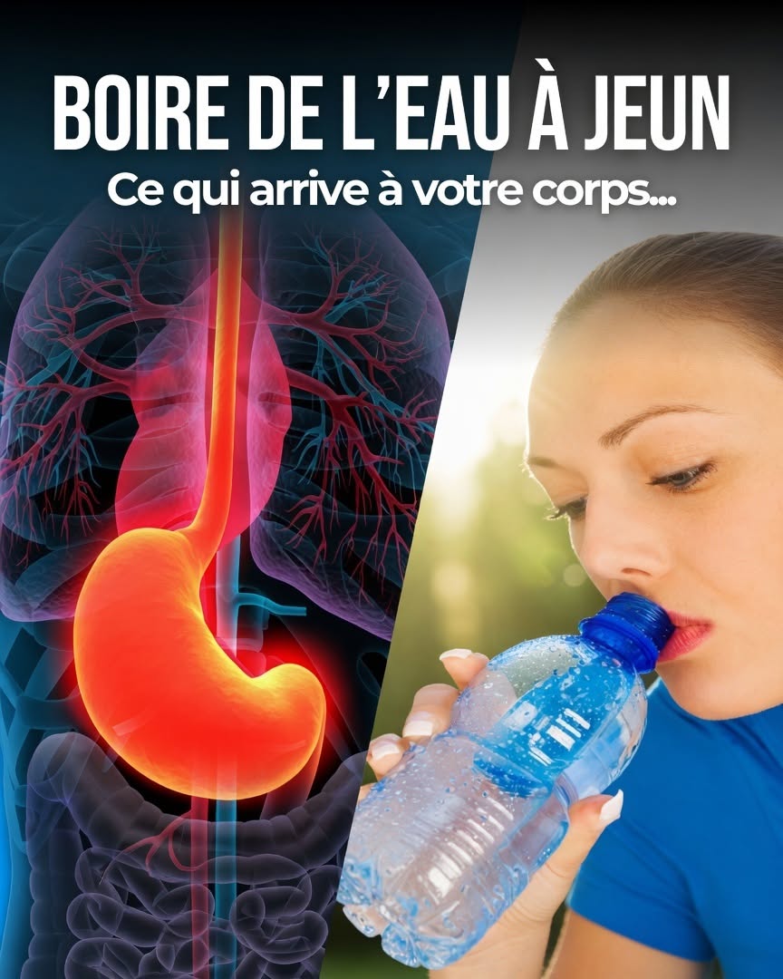 Voici ce qui arrive lorsque vous buvez de l’eau sur un estomac vide