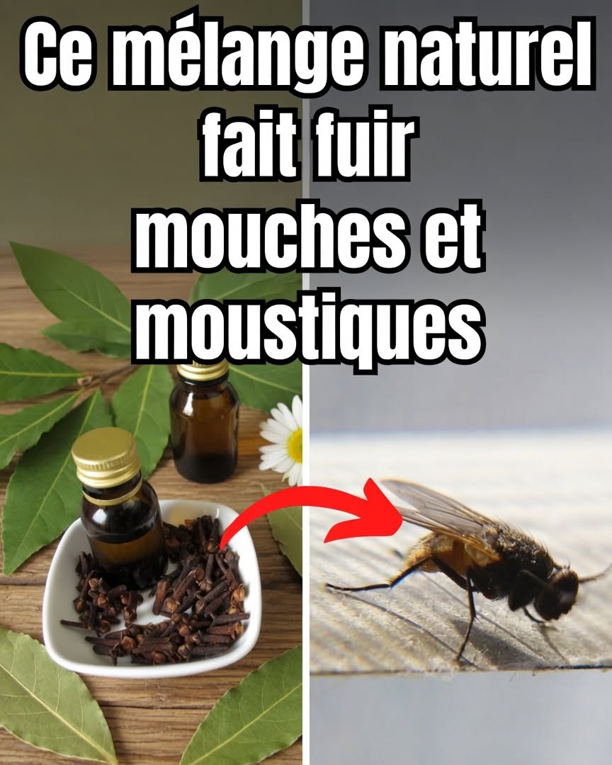 Mettez ceci dans votre maison et vous ne verrez plus jamais de mouches ni de moustiques