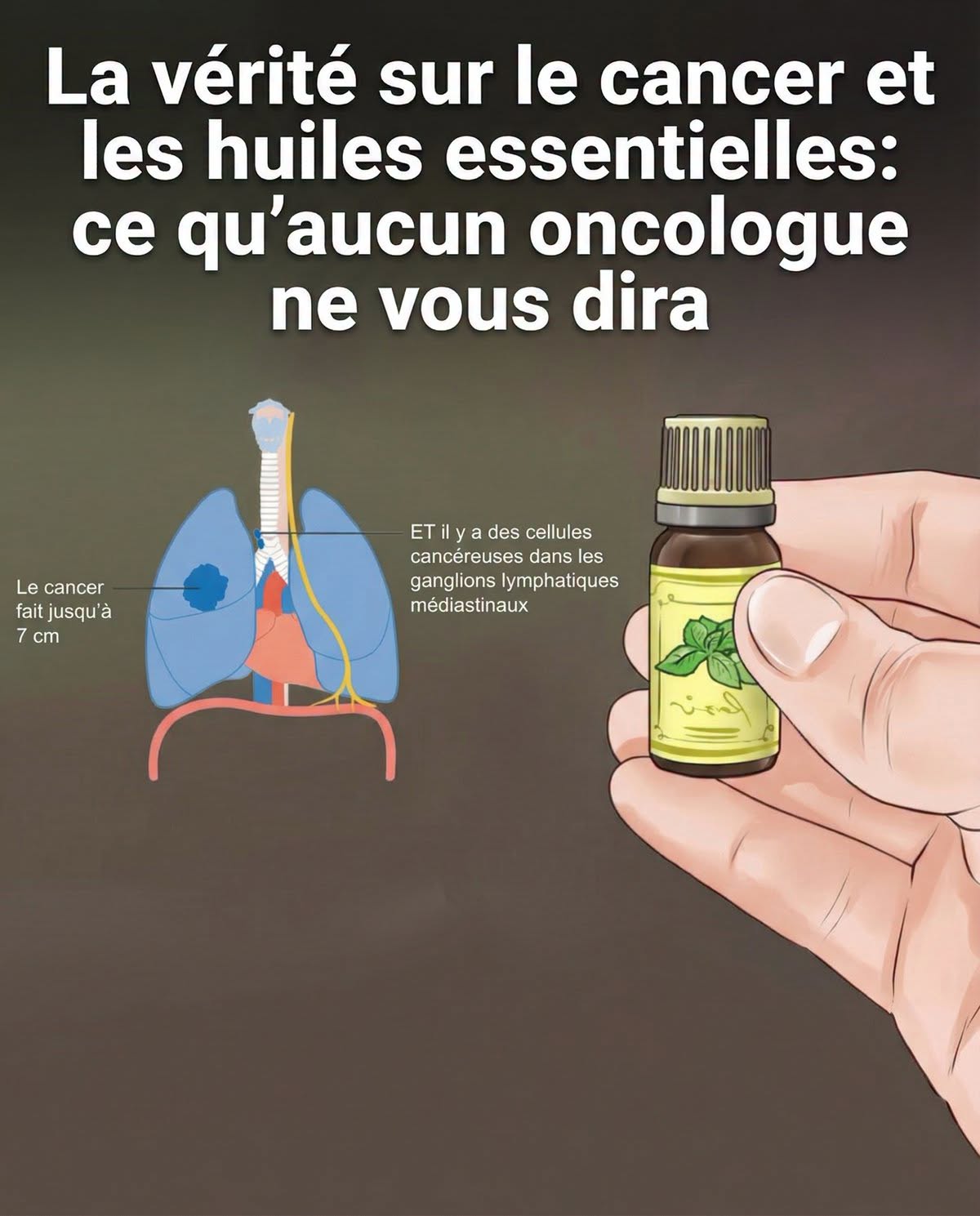 La vérité sur le cancer et les huiles essentielles: ce qu’aucun oncologue ne vous dira