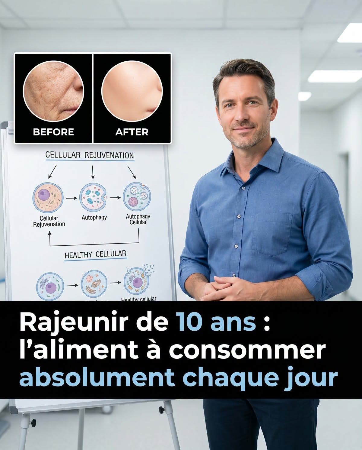 Mangez ceci tous les jours | L’âge s’arrêtera presque | Eric Berg – Anti-âge