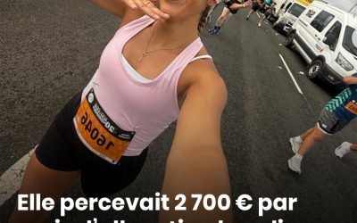 Elle percevait 2 700 € d’allocation handicap par mois, tout en publiant sur Facebook des vidéos de ses sorties de course à pied