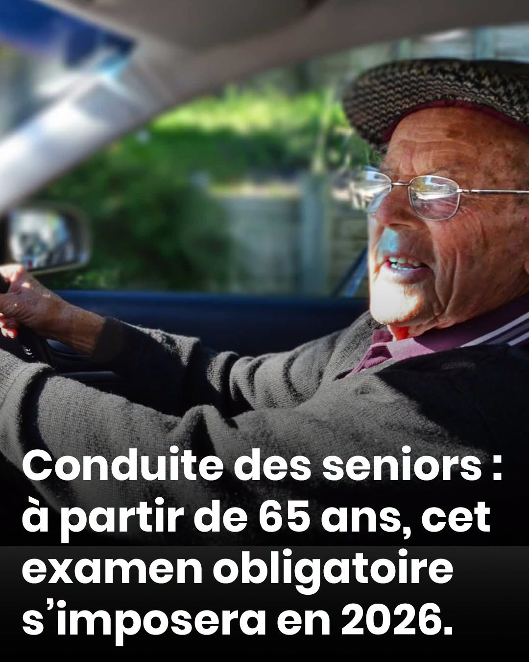 Conduite des seniors : dès 65 ans, cet examen deviendrait obligatoire en 2026