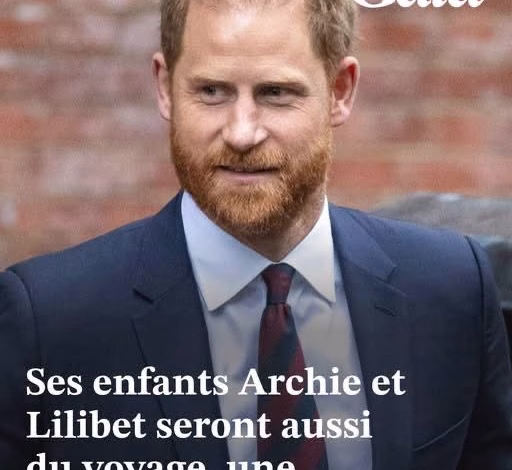 Le prince Harry de retour au Royaume-Uni : ses enfants Archie et Lilibet seront aussi du voyage, une première en 4 ans !