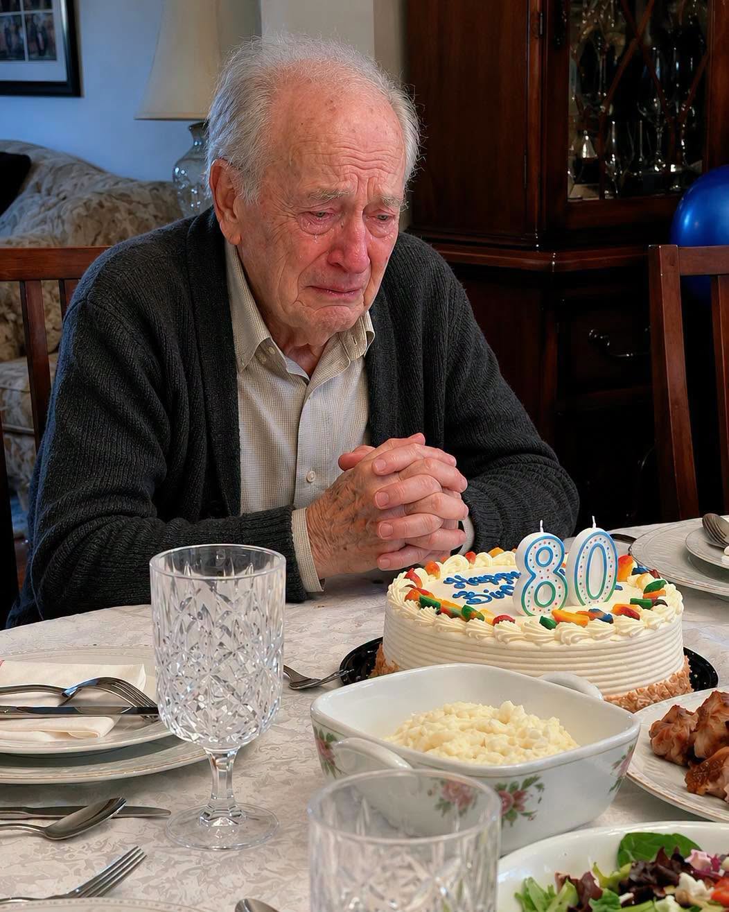En entrant dans la maison où mon grand-père fêtait ses 80 ans, je m’attendais à être accueillie par la chaleur de la famille, les rires et une maison emplie d’amour. Au lieu de cela, j’ai découvert quelque chose qui m’a brisé le cœur.