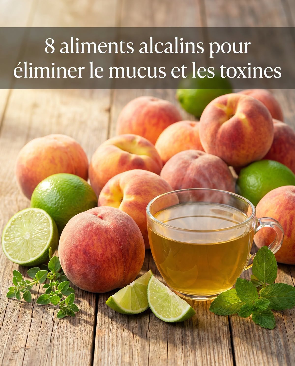 8 aliments alcalins qui élimineront les toxines et le mucus de votre corps