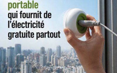 Une prise électrique solaire qui fournit de l’électricité gratis