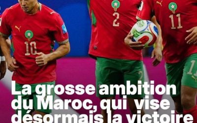 “On doit viser le titre” Coupe du monde 2026: “on doit viser le titre”, la grosse ambition du sélectionneur du Maroc après la qualification pour les 16es