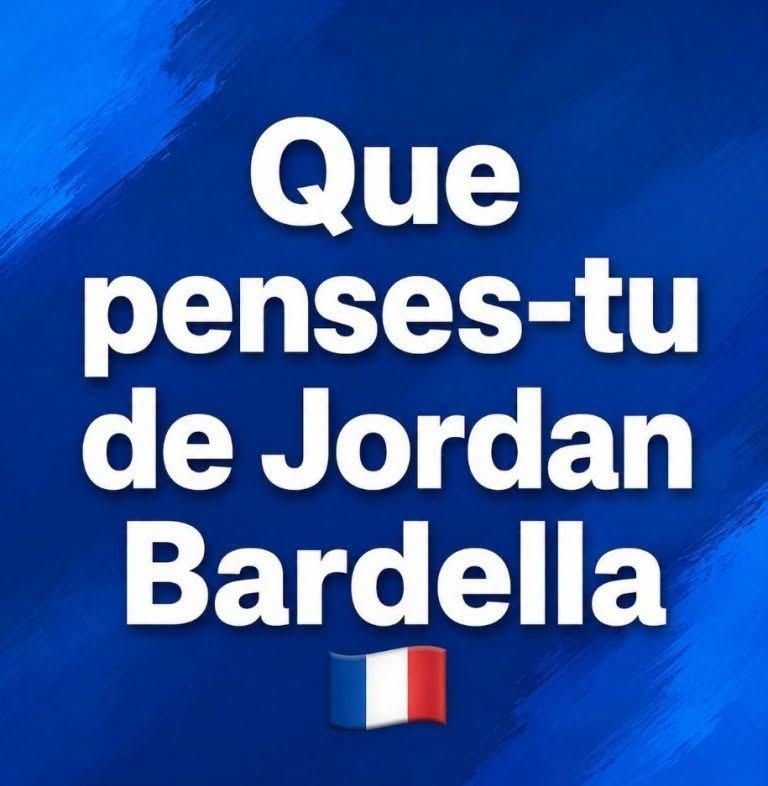 Jordan Bardella en tête des personnalités avec lesquelles les Français…ꪜ̲o̲i̲r̲ Pl̲u̲s̲