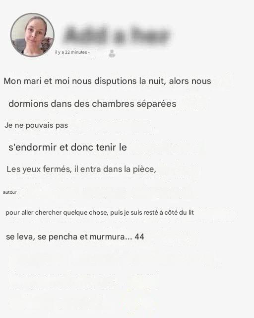 Mon mari a cru que je dormais et m’a chuchoté la vérité que j’aurais préféré ne pas entendre.
