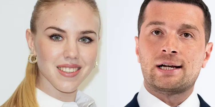 Jordan Bardella agacé par les critiques envers sa compagne la princesse Maria Carolina : “On ne touche pas à la femme qui partage ma vie”