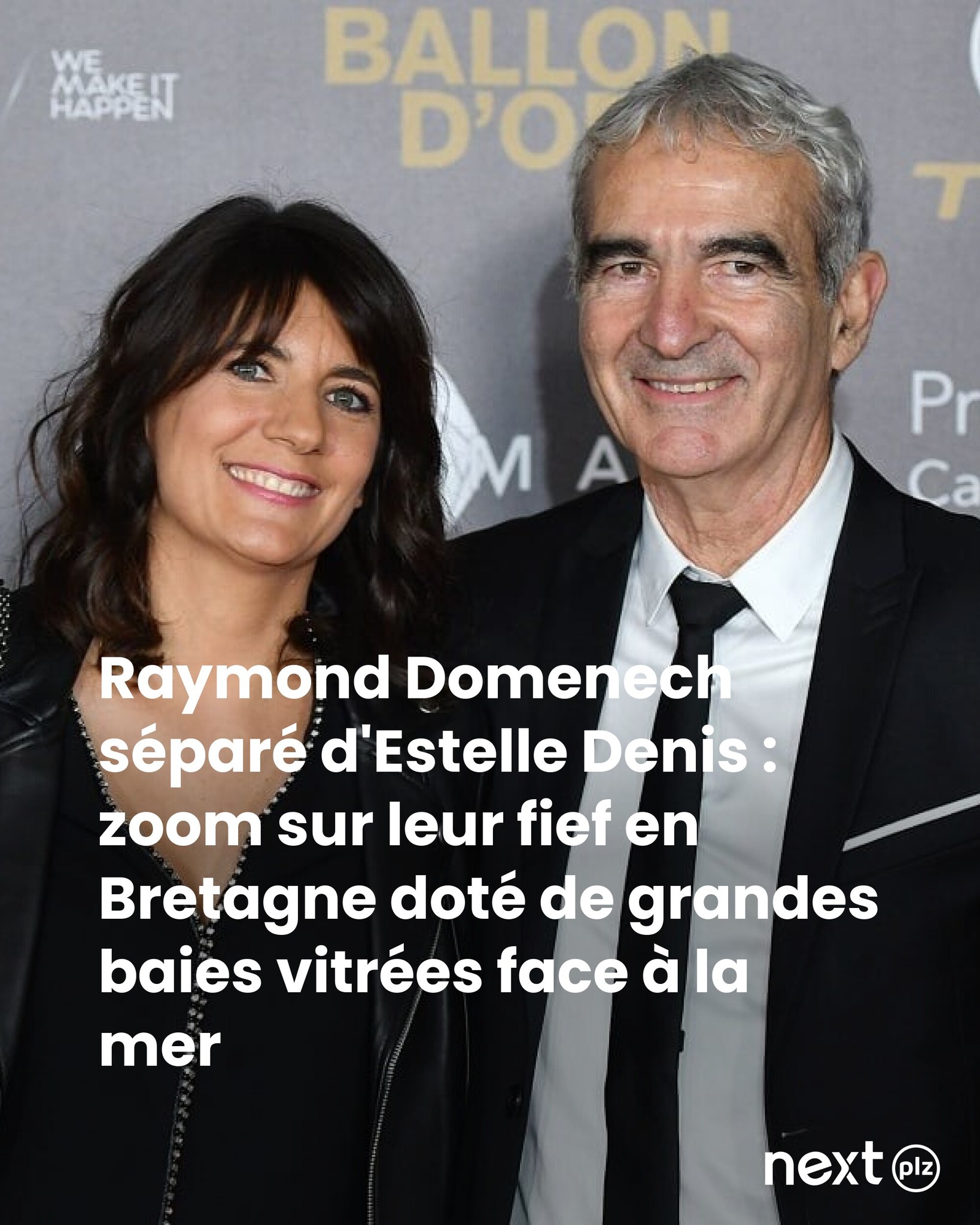 Raymond Domenech séparé d’Estelle Denis : zoom sur leur fief en Bretagne doté de grandes baies vitrées face à la mer