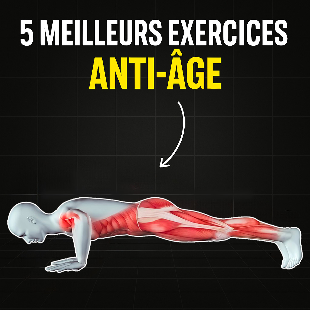 5 Meilleurs exercices anti-âge