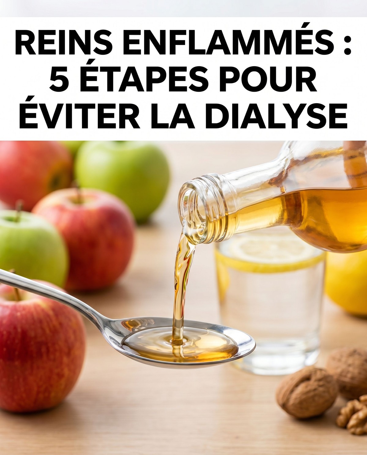 Un rein enflammé ? Aucun patient ne perdra plus jamais son rein.