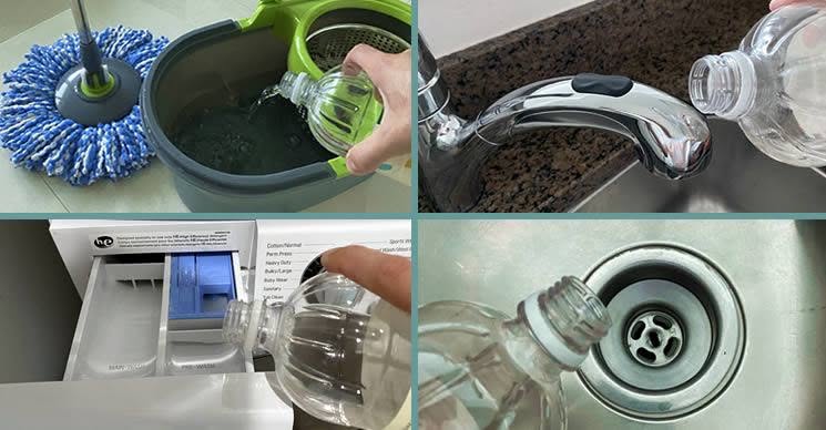 Tous les usages du vinaigre blanc que vous ignoriez