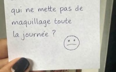 💄🤔 Question qui divise : une femme peut-elle passer toute la journée sans maquillage ? 😮👇