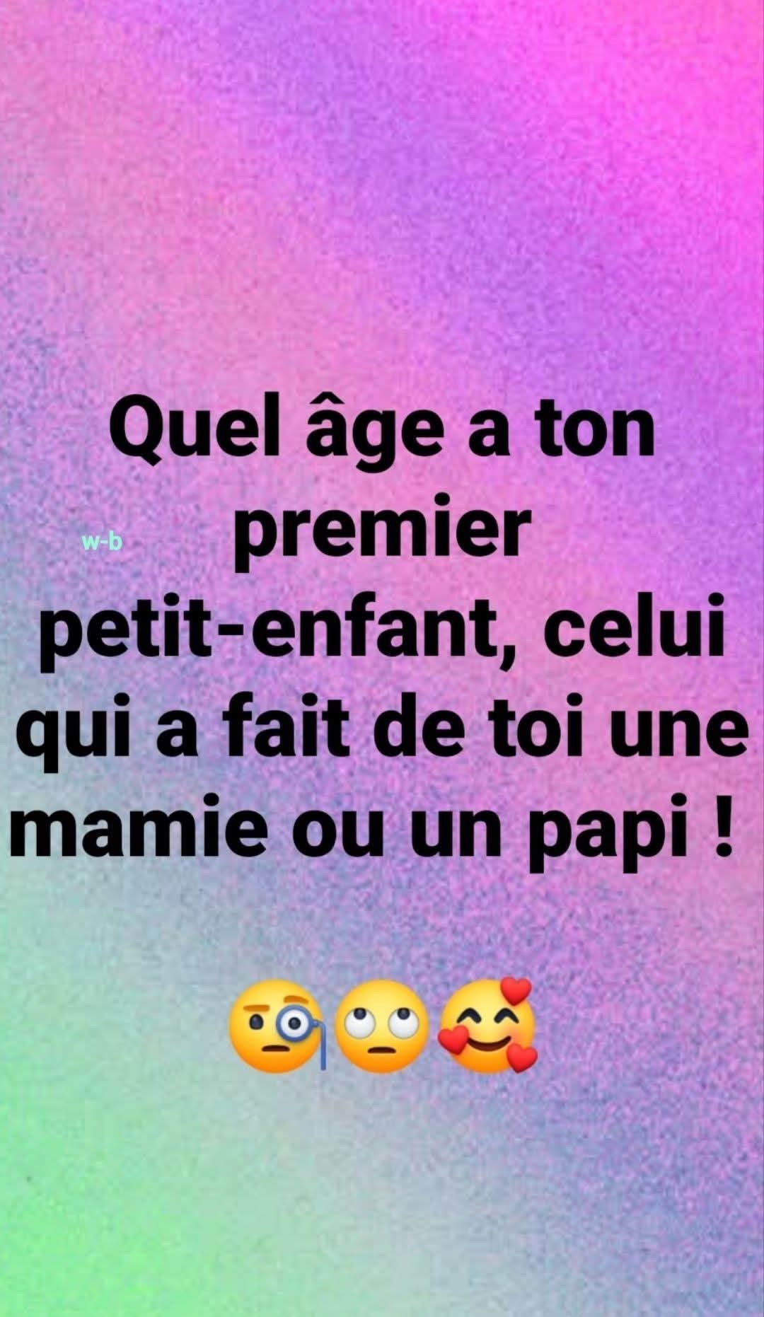 👶❤️ À quel âge êtes-vous devenu grand-parent pour la première fois ? Voir le lien