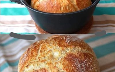🍞 Je n’achète plus de pain – la recette de pain la plus simple sans pétrir ni œufs !