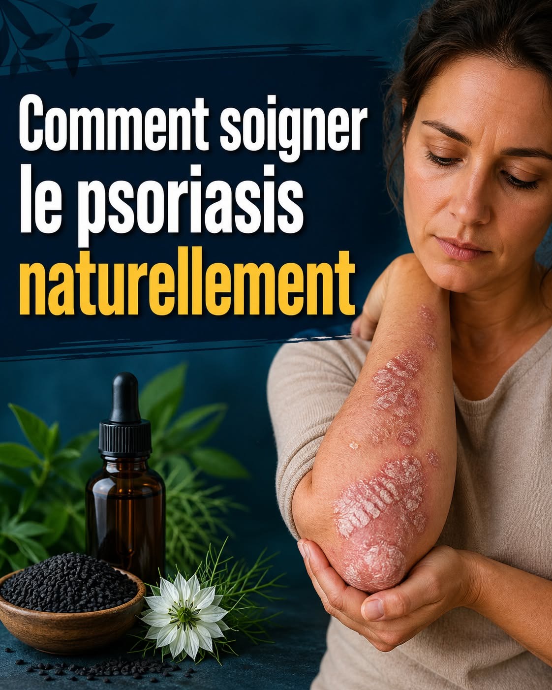 Comment soigner le psoriasis naturellement (lien en commentaire)