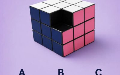 95% des gens se trompent ! Pouvez-vous trouver la pièce manquante du cube ?