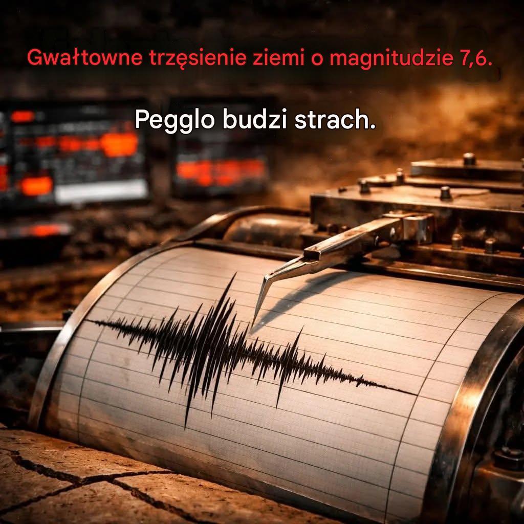 Séisme, puissante secousse de magnitude 7,6 : premières informations (1/2)