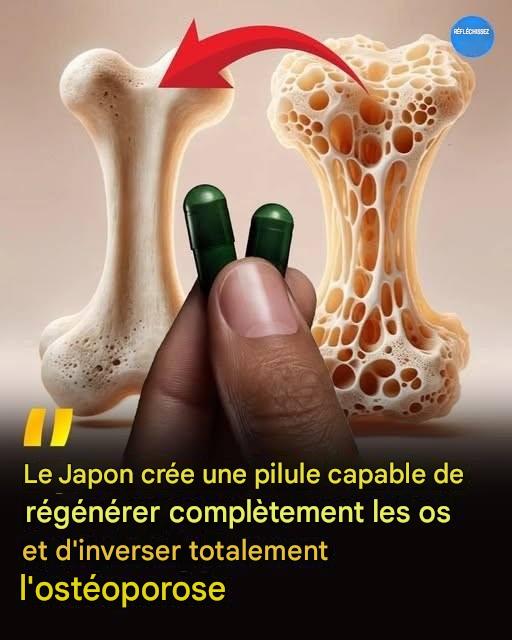 🦴Une pilule quotidienne pour reconstruire les os ? De nouvelles recherches offrent un espoir pour l’ostéoporose