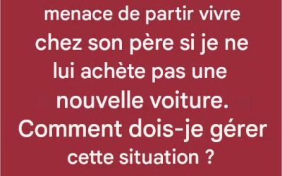 J’ai l’impression d’être dans une impasse.