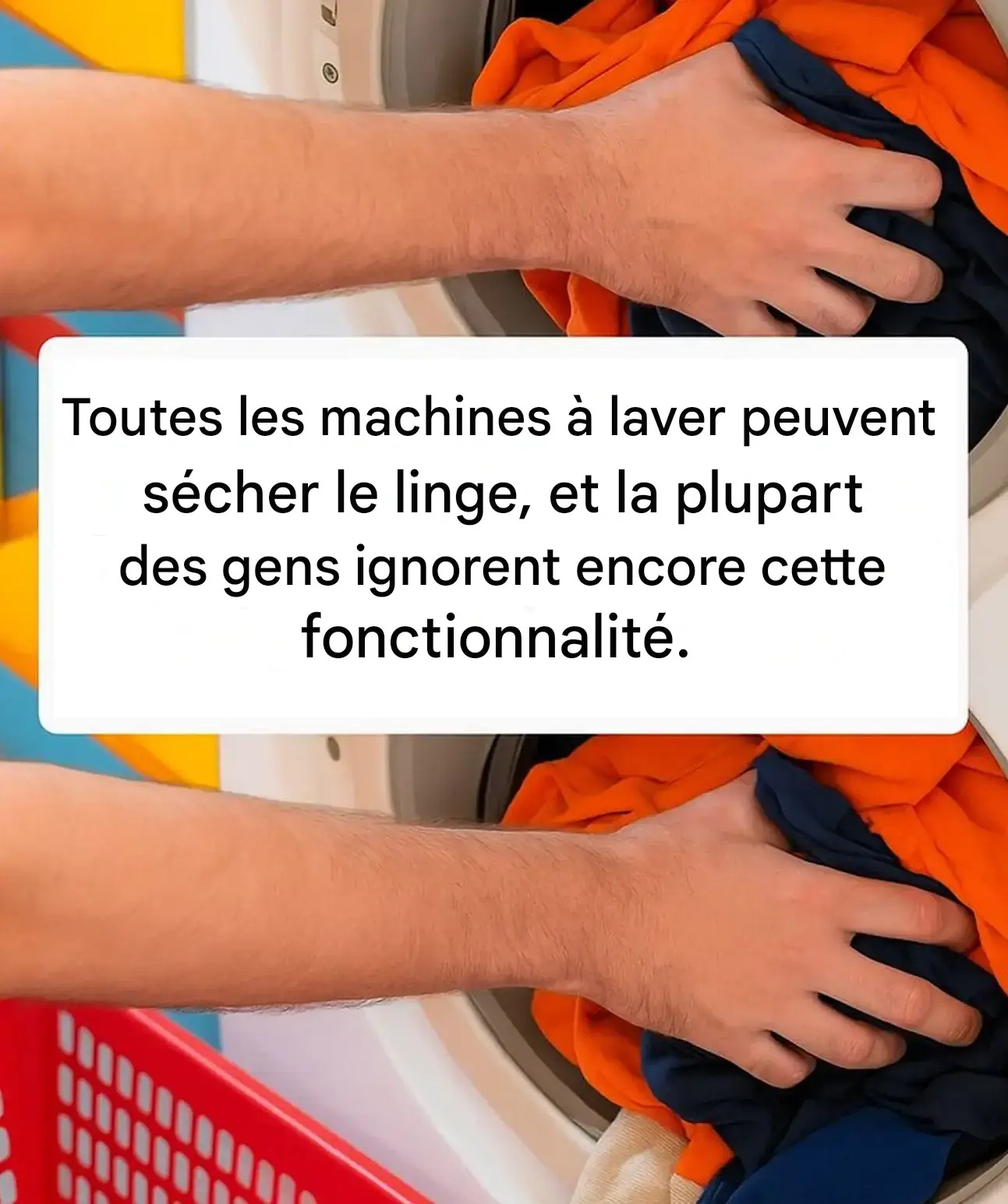 Saviez-vous que vous pouvez sécher votre linge dans la machine à laver ? Découvrez comment !