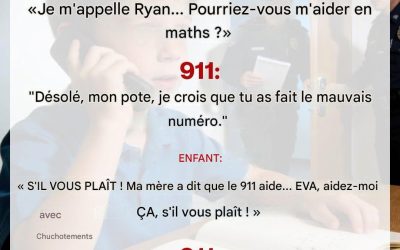 Un garçon a appelé le 911 pour ses devoirs de maths : la police est arrivée et a découvert la véritable urgence.