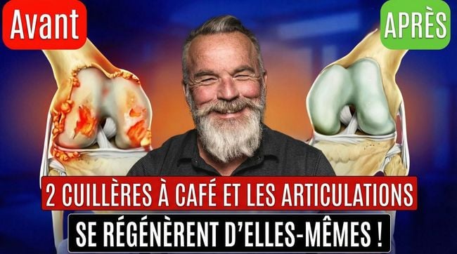 Un soulagement étonnamment rapide ! Cela mettra fin à vos douleurs articulaires pendant 15 ans !