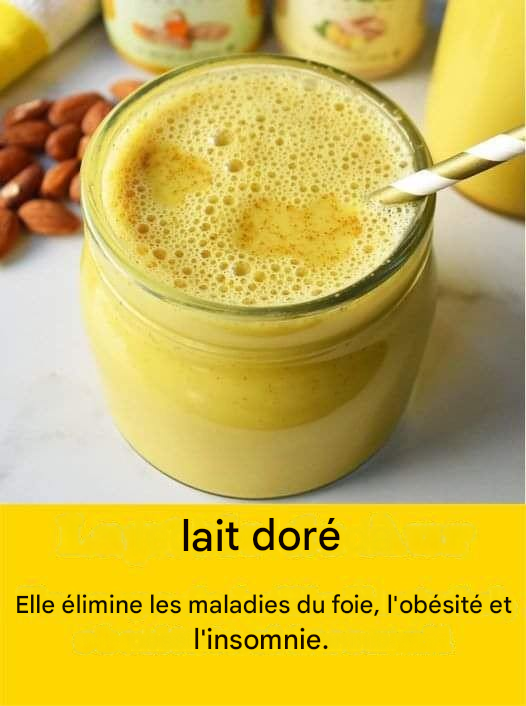 On l’appelle LAIT D’OR : il soulage l’obésité, l’insomnie et les maladies du foie.